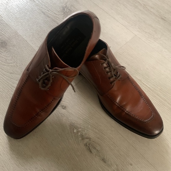 To Boot New York Adam Derrick Aldo Cognac Apron Vamp Derby Dress‎ Shoes Size 8.5 main image 5